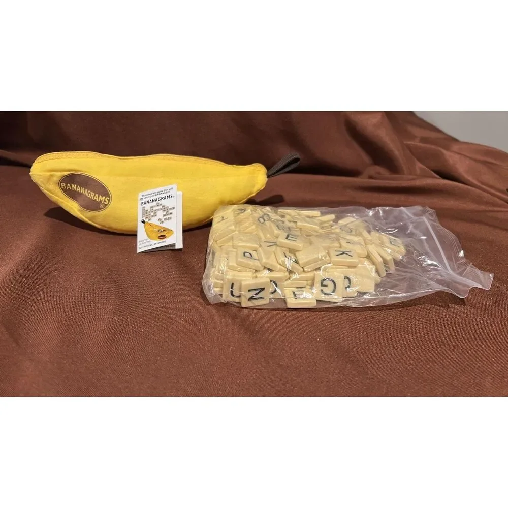 Bananagrams Banana Fun Word Game With Instruction